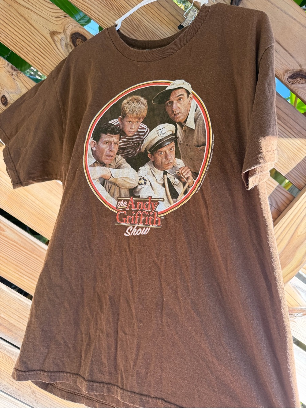 American Vintage Brown The Andy Griffith Show Graphic Tee